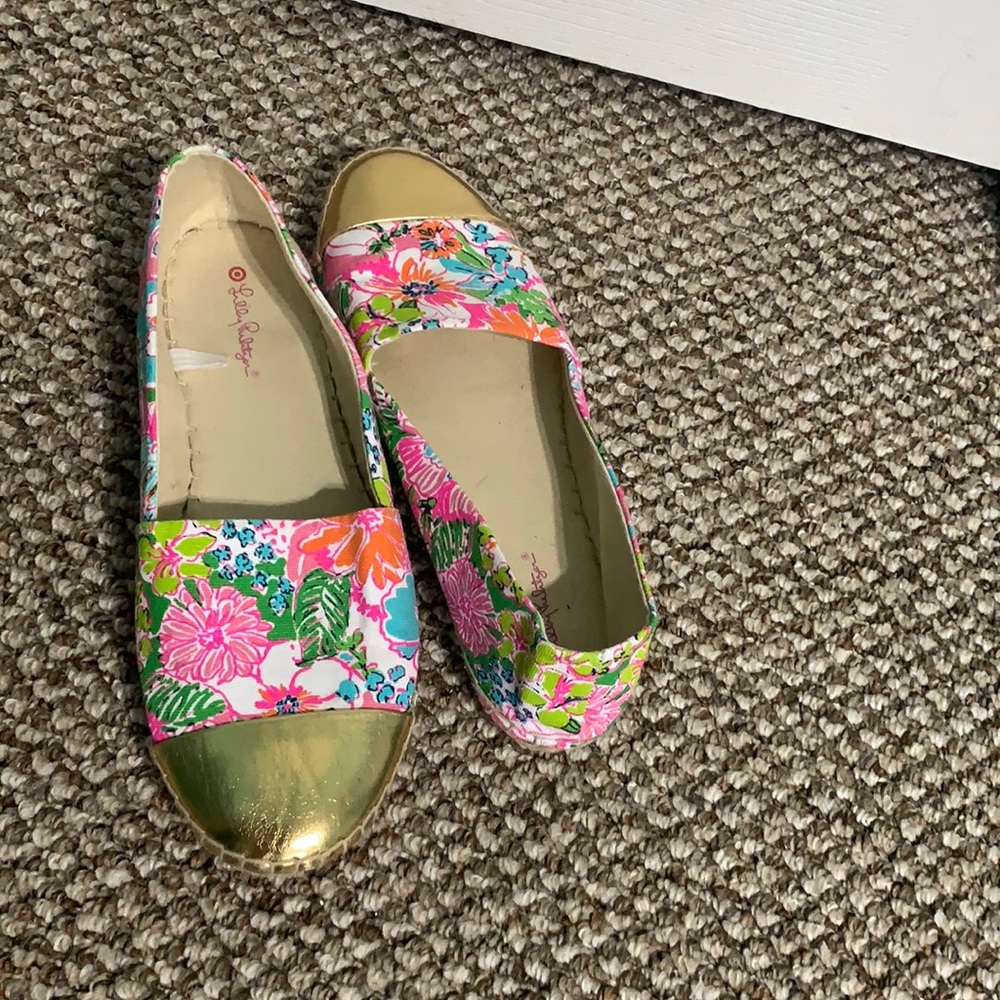 Lilly Pulitzer for Target shoes Sz 10